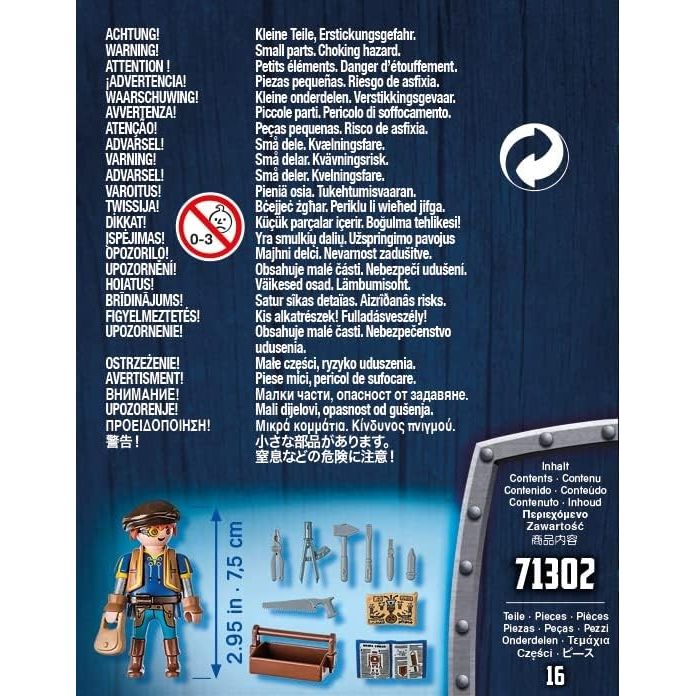 Playmobil Novelmore Dario con Strumenti