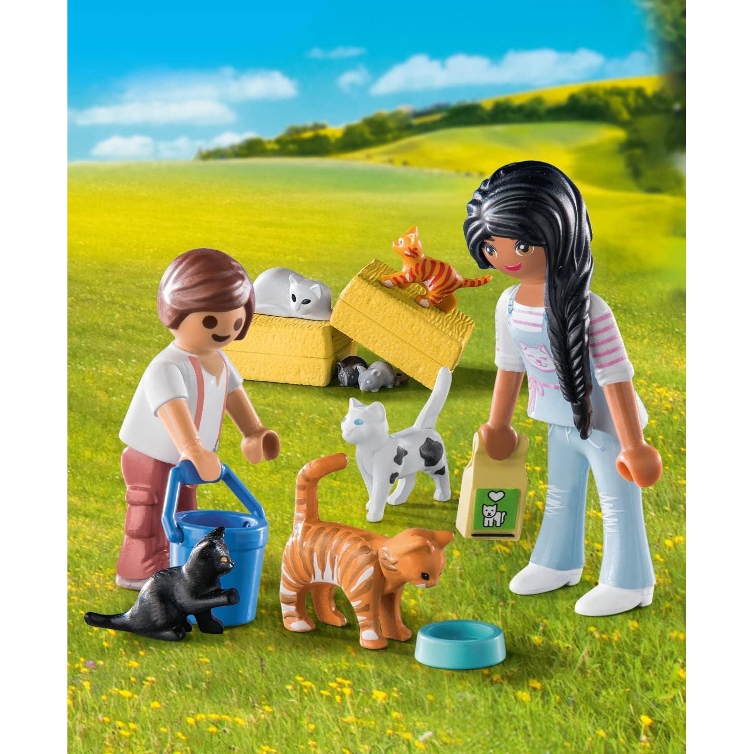 Playmobil Country Famiglia di Gatti