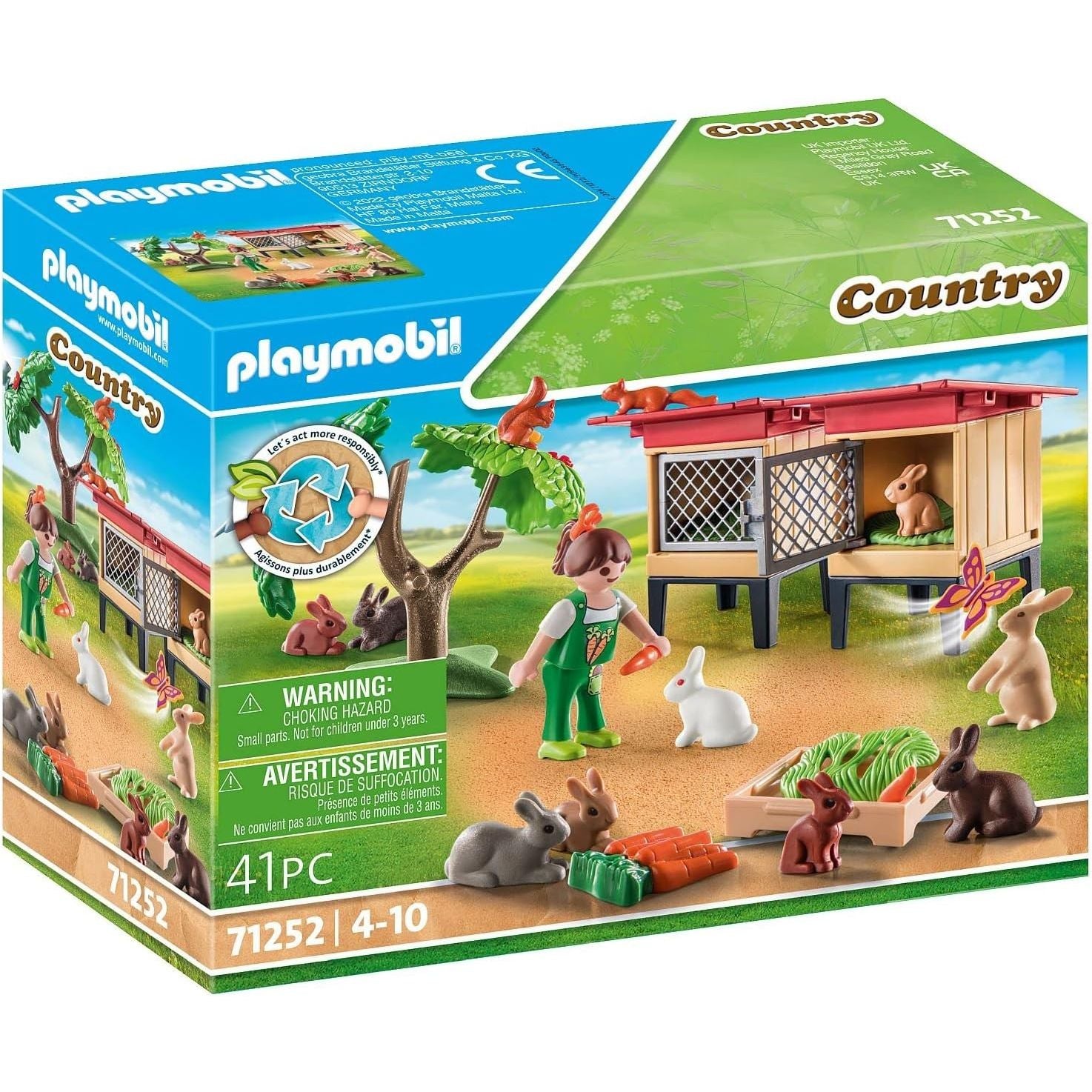 Playmobil Country Recinto dei Conigli