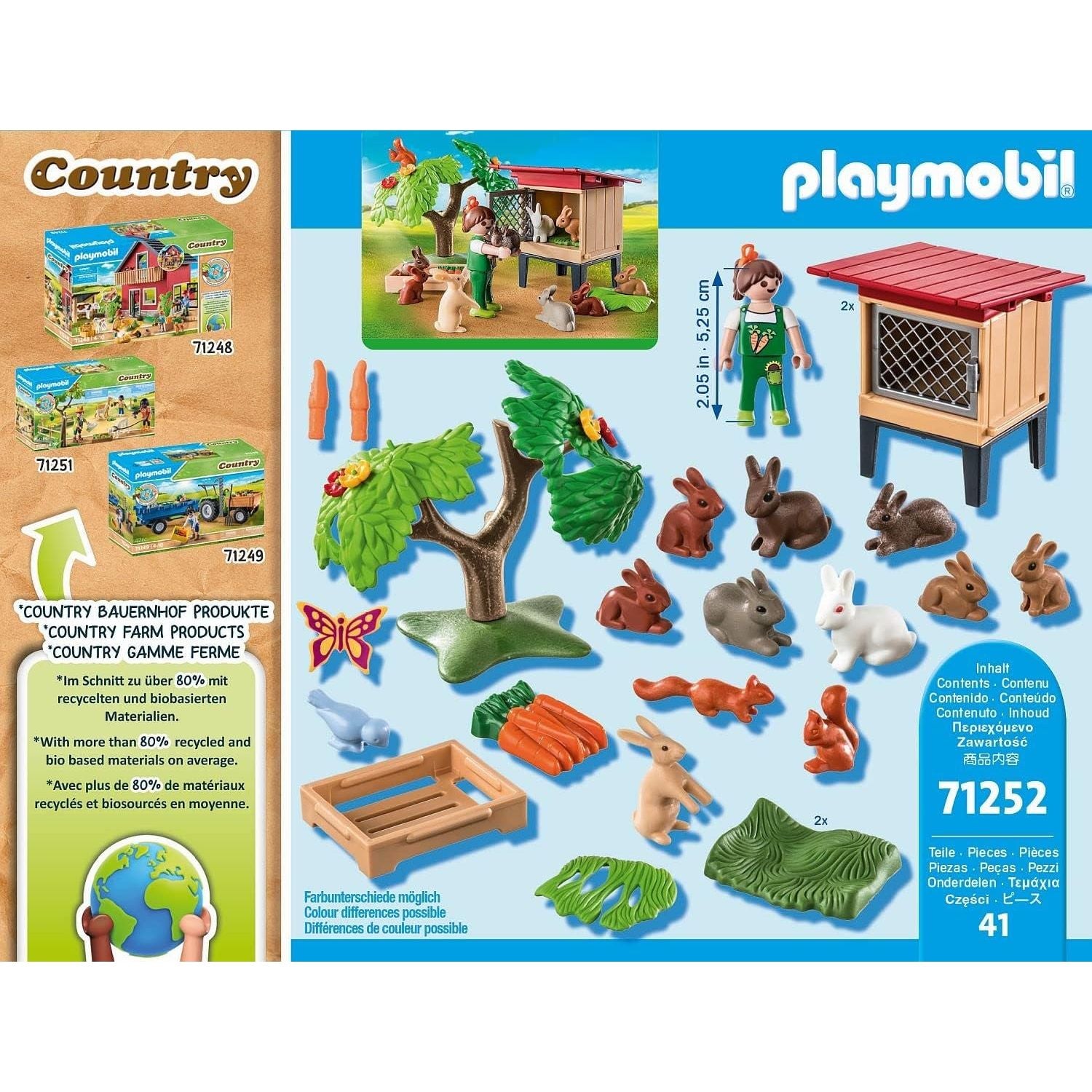 Playmobil Country Recinto dei Conigli