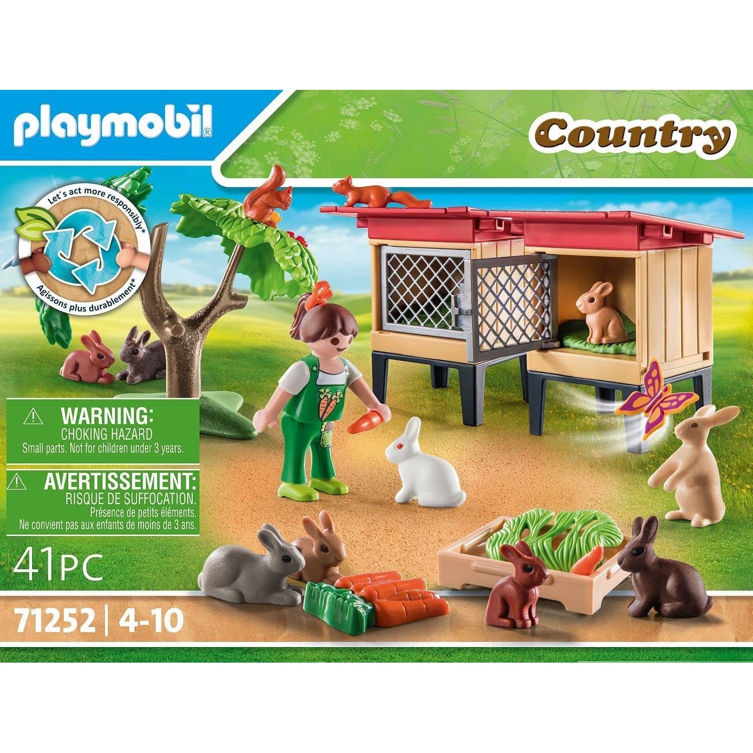 Playmobil Country Recinto dei Conigli