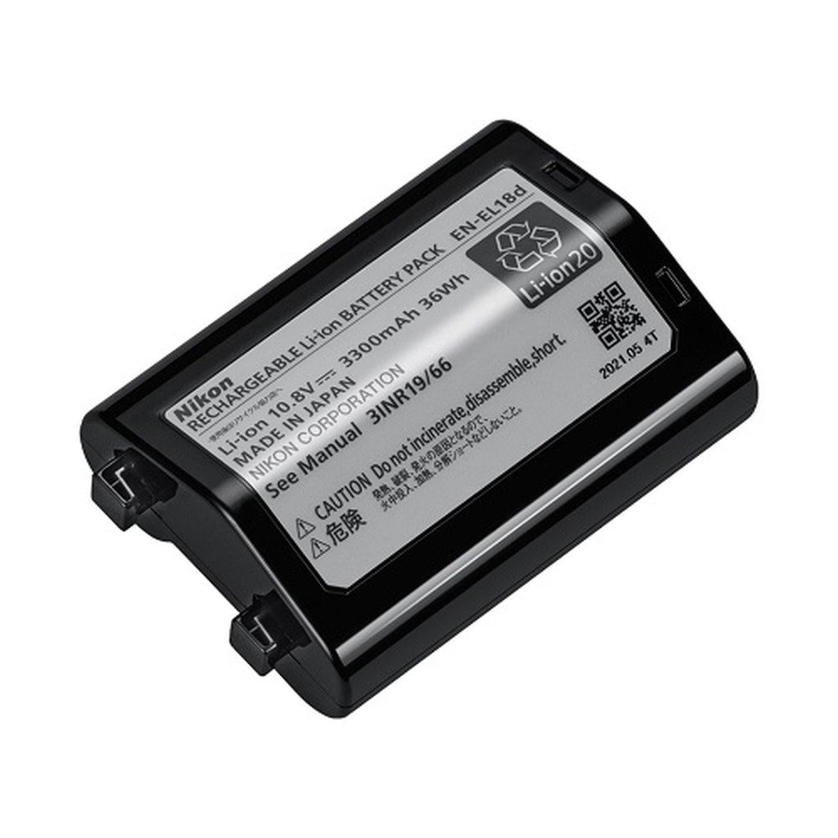 Nikon EN-EL18d Batteria - Garanzia Ufficiale Nital 2 Anni