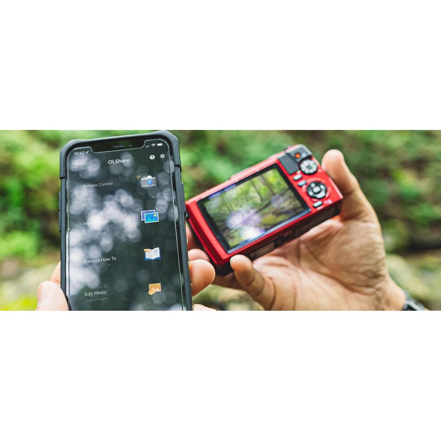 Olympus Tough TG-7 (Red) - GARANZIA ITALIA POLYPHOTO 2 ANNI