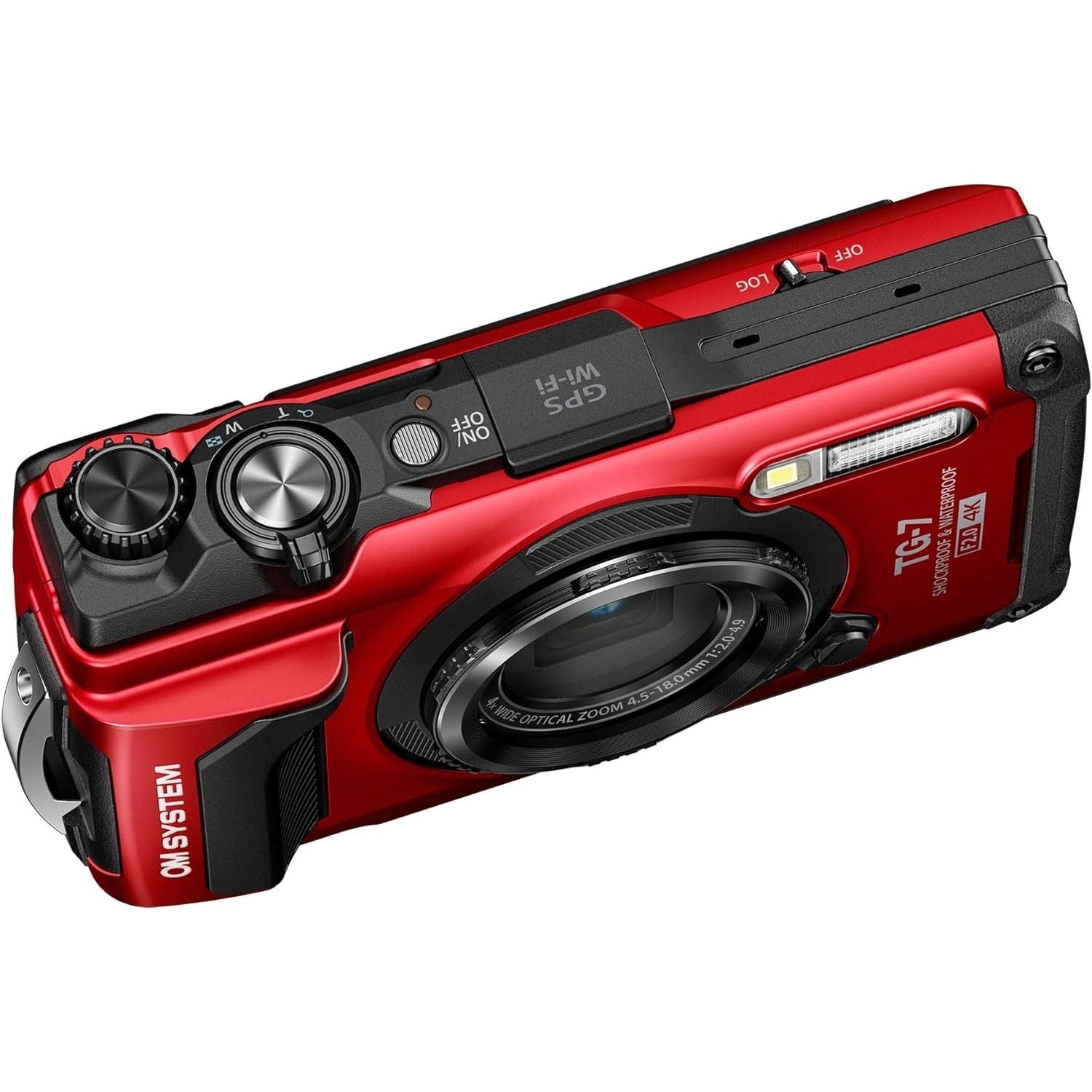 Olympus Tough TG-7 (Red) - GARANZIA ITALIA POLYPHOTO 2 ANNI