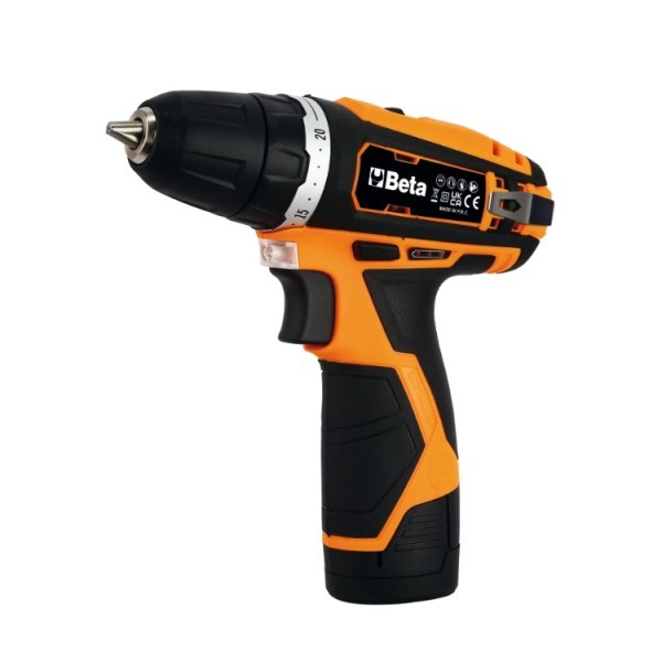 Beta Trapano Avvitatore Ultracompatto 12V Solo 170 mm Di Lunghezza, Ultraleggero