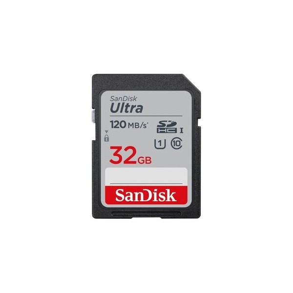 SanDisk Ultra SD Card (32GB) GARANZIA UFFICIALE 10 ANNI