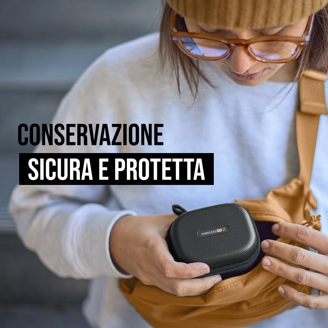 RODE WIRELESS GO II CHARGE CASE GARANZIA UFFICIALE NITAL