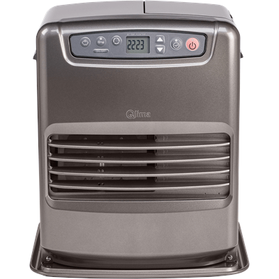 Qlima Stufa a Combustibile Liquido SRE0031TC  Potenza 3.1 kW Riscalda Fino a 120 m3