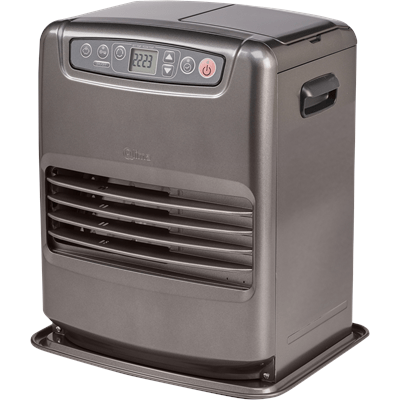 Qlima Stufa a Combustibile Liquido SRE0031TC  Potenza 3.1 kW Riscalda Fino a 120 m3