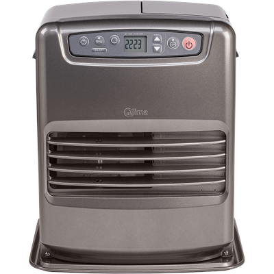 Qlima Stufa a Combustibile Liquido SRE0031TC  Potenza 3.1 kW Riscalda Fino a 120 m3