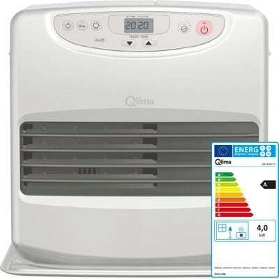 Qlima Stufa Laser A Combustibile Liquido SRE 8040 TC SILVER