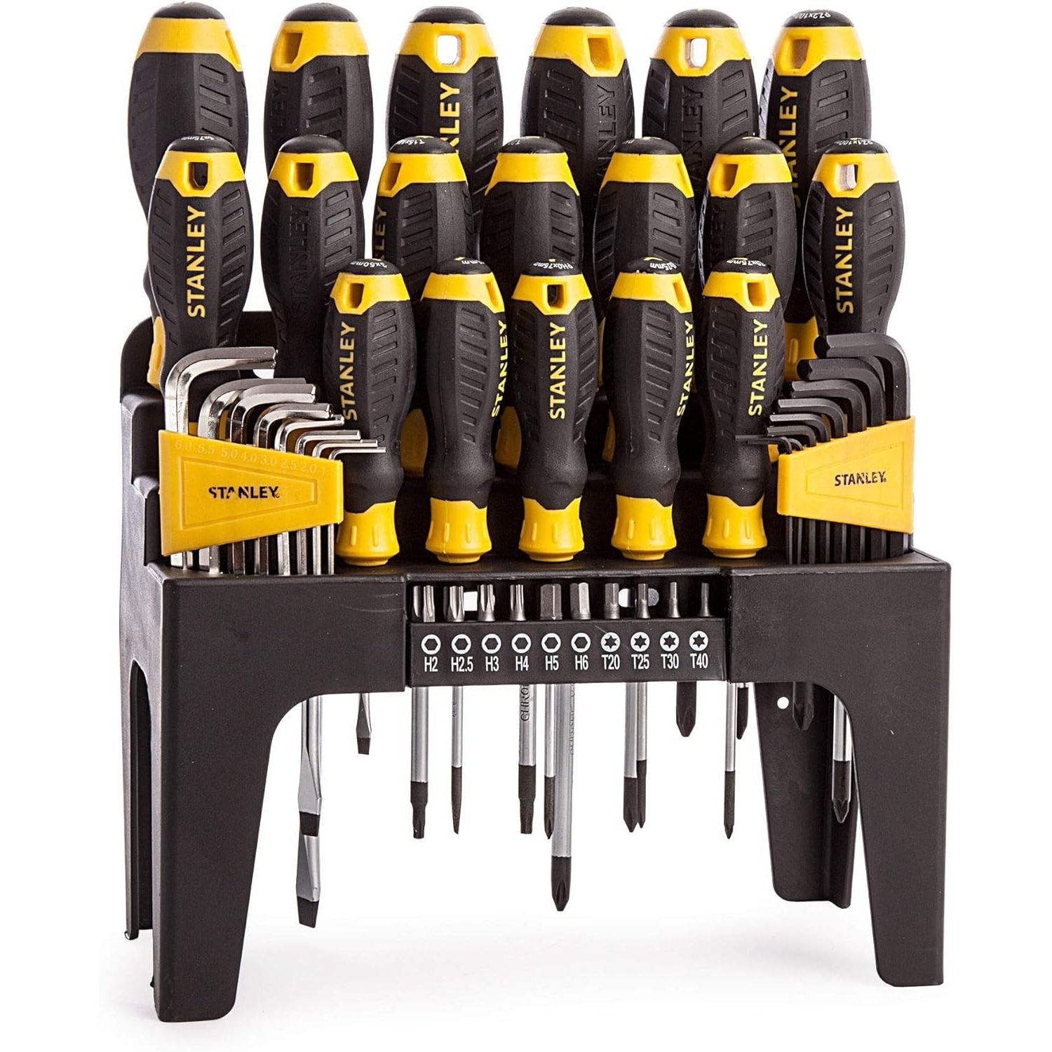 Stanley Set Cacciaviti In Rack Da 44 pezzi STHT0-74958