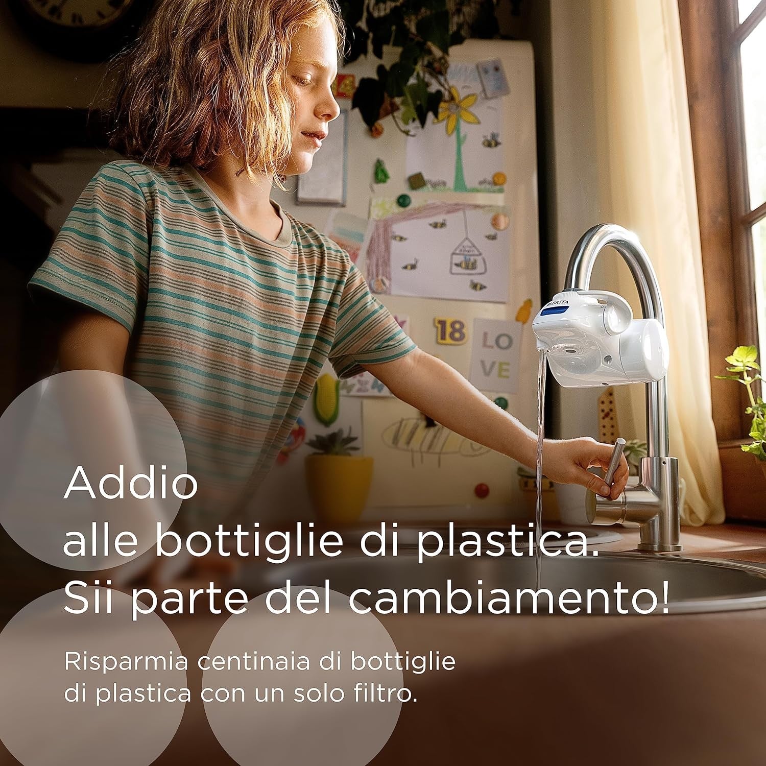 Brita Sistema Filtrante On Tap Pro V-MF per Il Rubinetto + 1 Filtro OMAGGIO (TOTALE 2 FILTRI)
