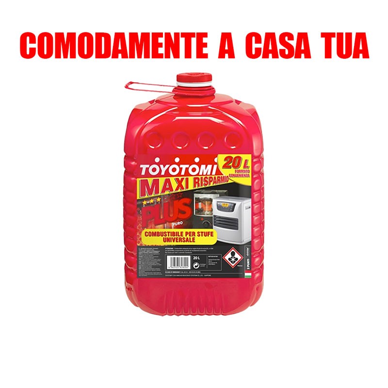 TOYOTOMI Tanica Plus 20 Lt Combustibile Per Stufe (Confezione da 1)
