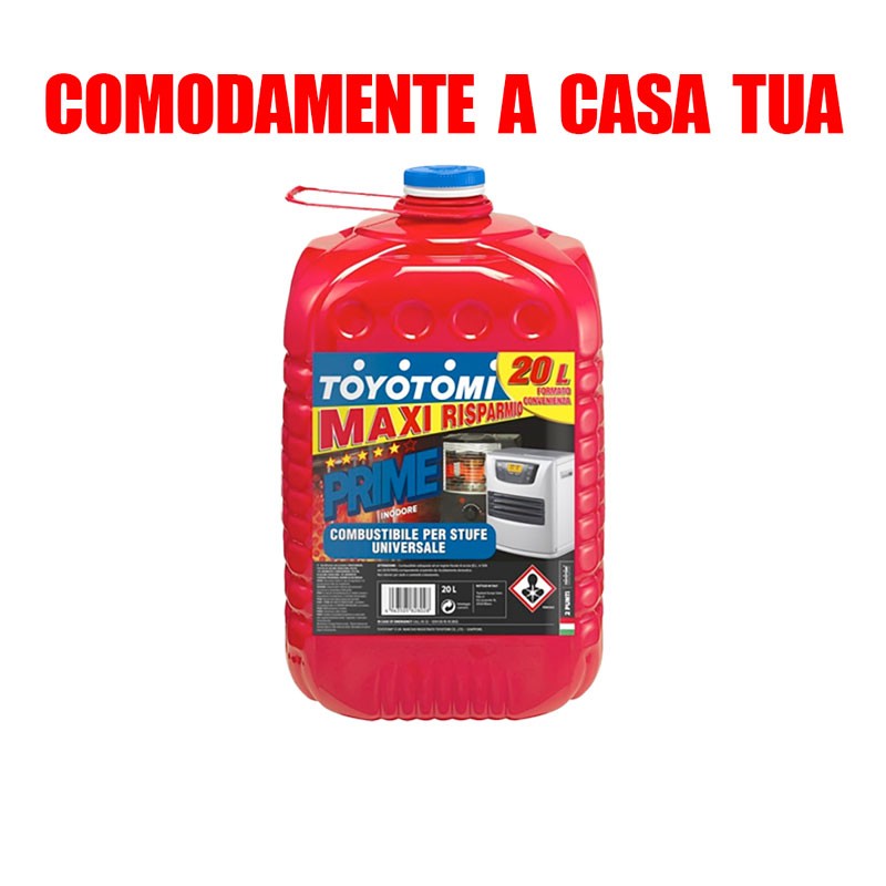 TOYOTOMI Prime 20 Ltr Combustibile Categoria “Inodore” (Confezione da 1)