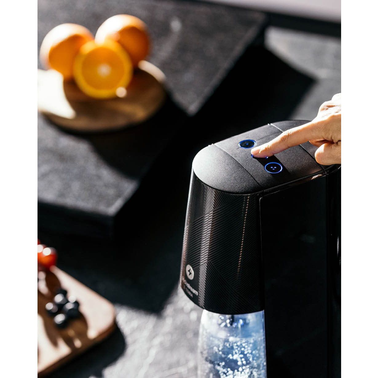 SodaStream Gasatore Elettrico E-Terra Con Led Retro Illuminante