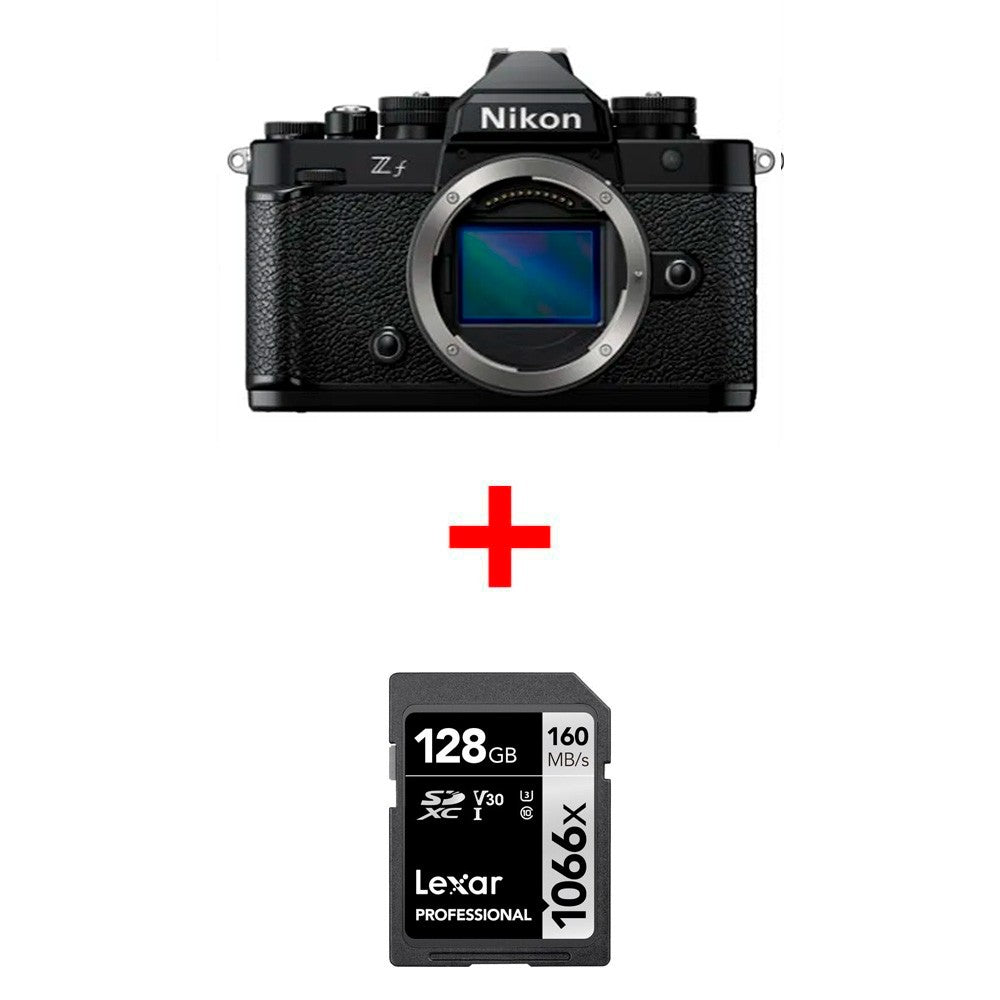 Nikon Z F Body + SDXC 128GB 1066X V30 OMAGGIO GARANZIA NITAL 4 ANNI