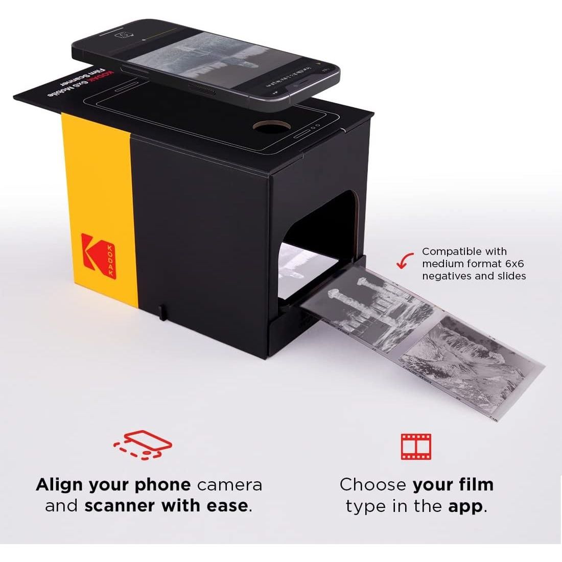 Kodak 6X6 MOBILE FILM SCANNER GARANZIA ITALIA POLYPHOTO 2 ANNI