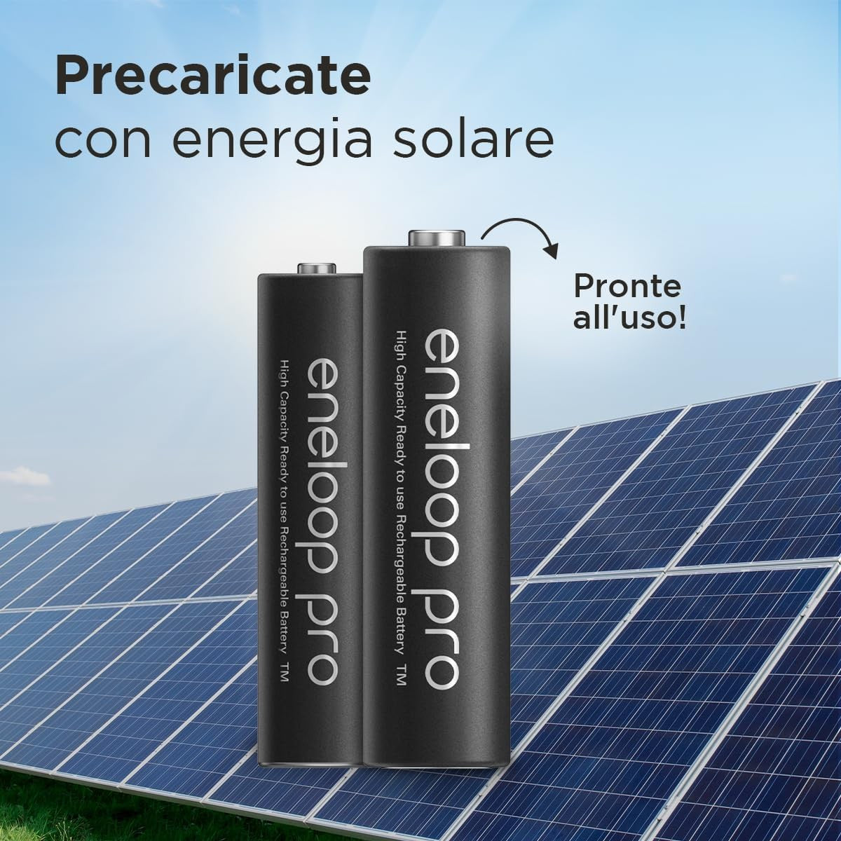 Panasonic eneloop pro AAA 2500 mAh Blister da 4 pezzi