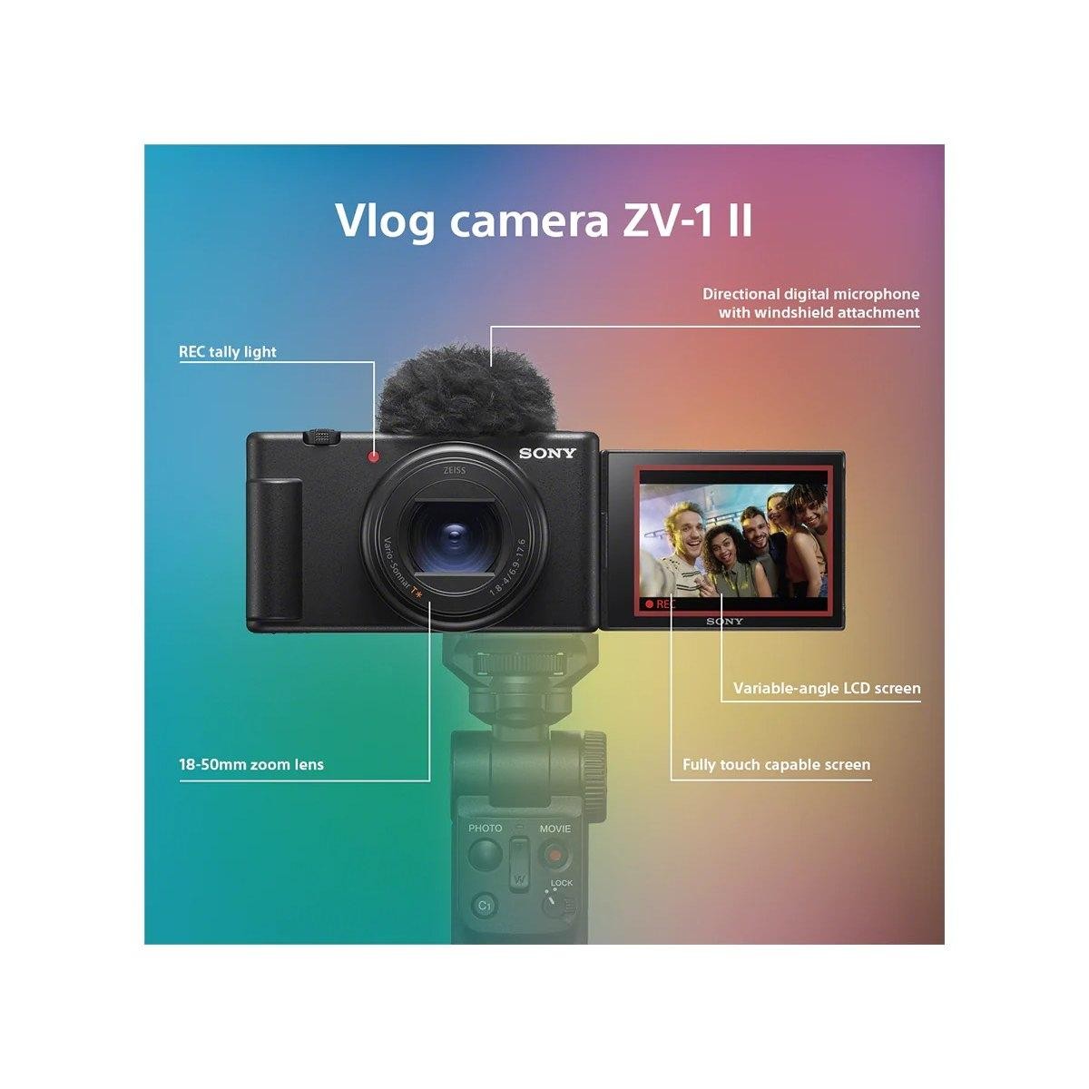 Sony VLOG ZV1- II GARANZIA UFFICIALE SONY ITALIA 2 ANNI