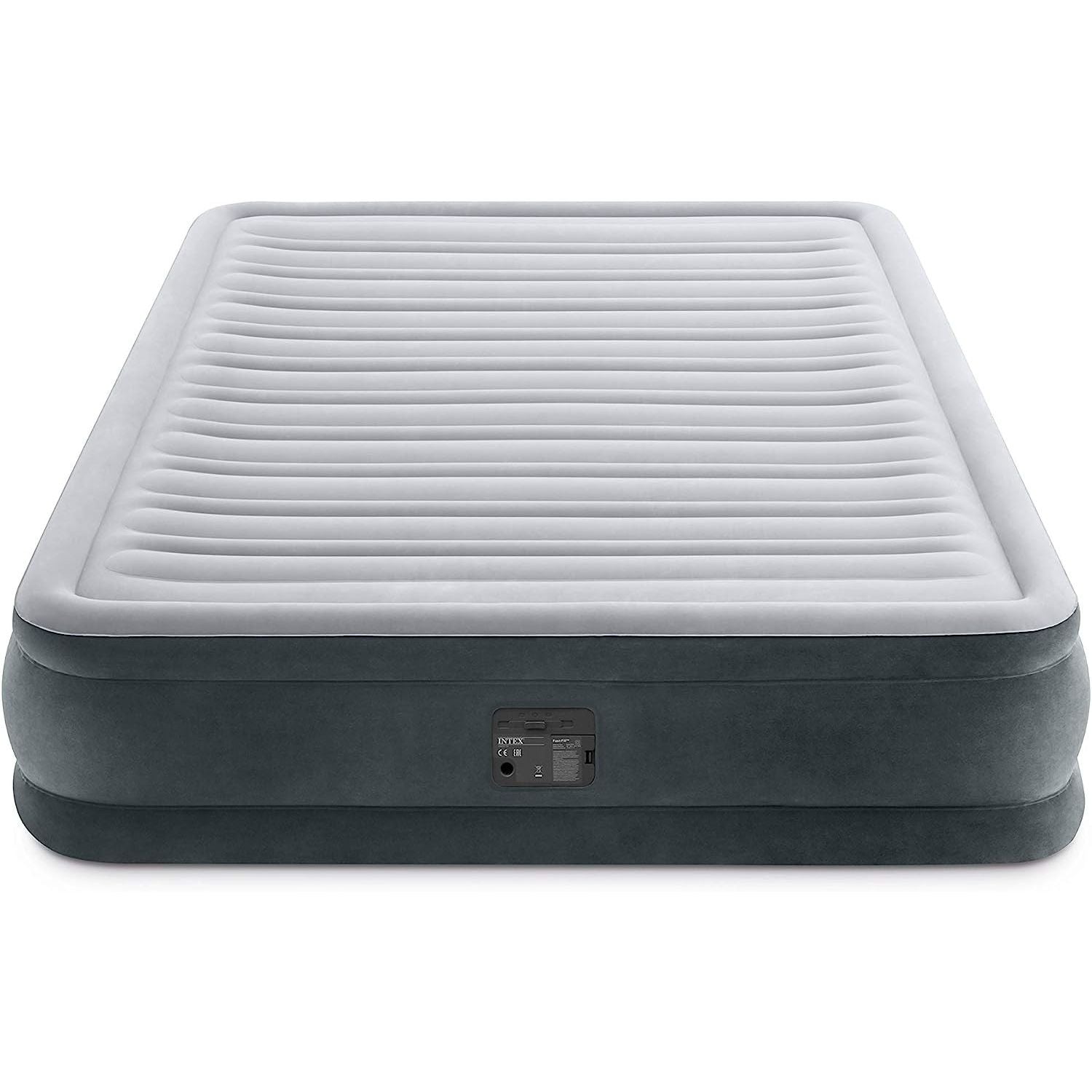 Intex 67770 Materasso Casa Matrimoniale Dura Beam Tecnologia Fiber-Tech Con Pompa Elettrica Inclusa Cm 152x203x33 USATO