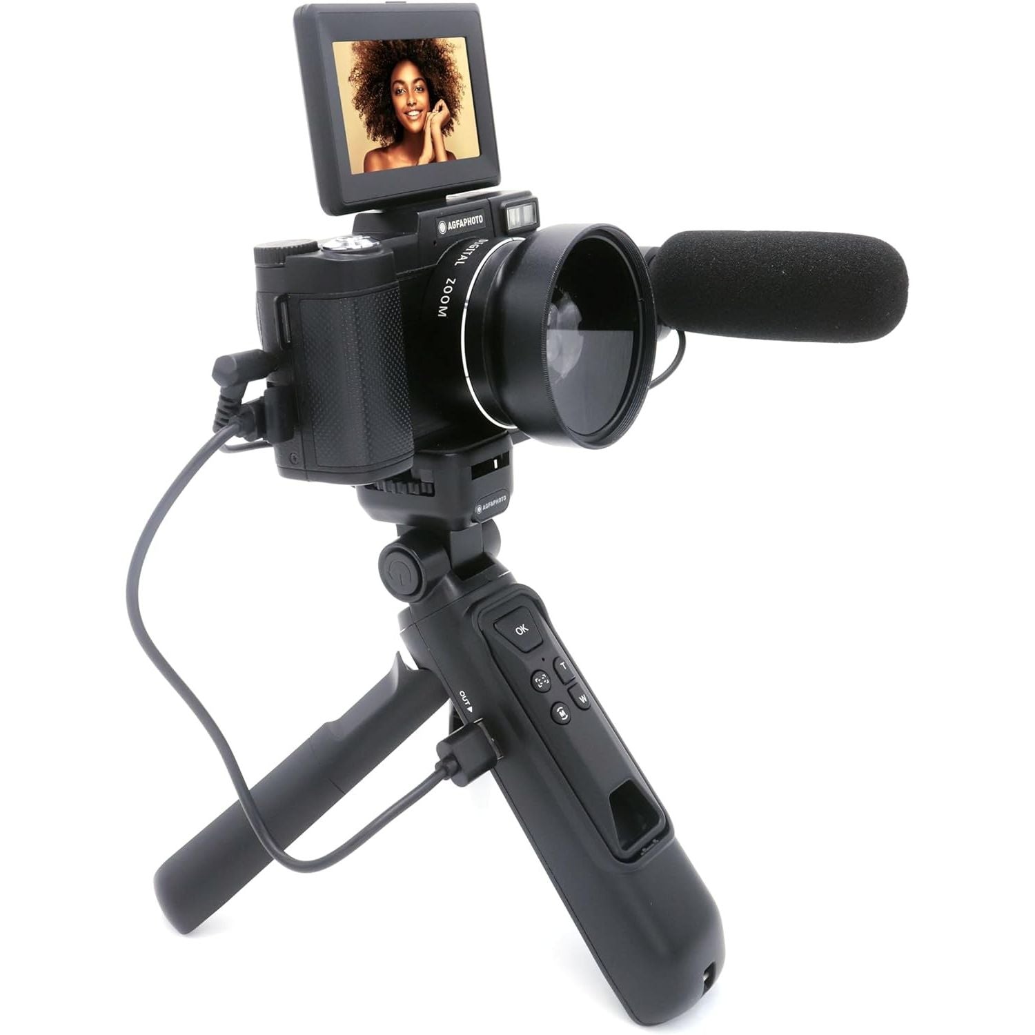 AgfaPhoto VLG-4K DIGITAL + MSD 32GB GARANZIA FOWA ITALIA 2 ANNI