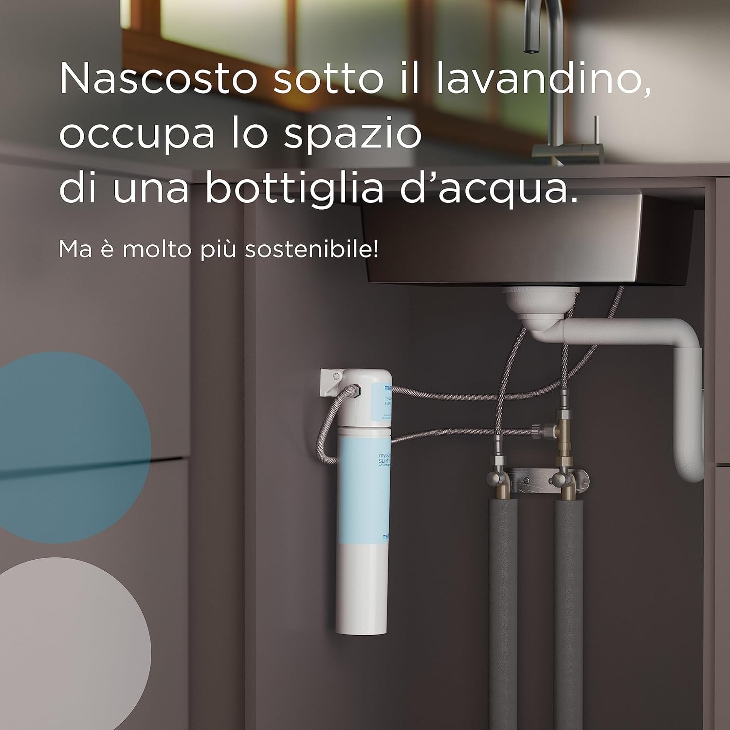 Brita mypure SLIM V-MF Ricambio filtro per acqua