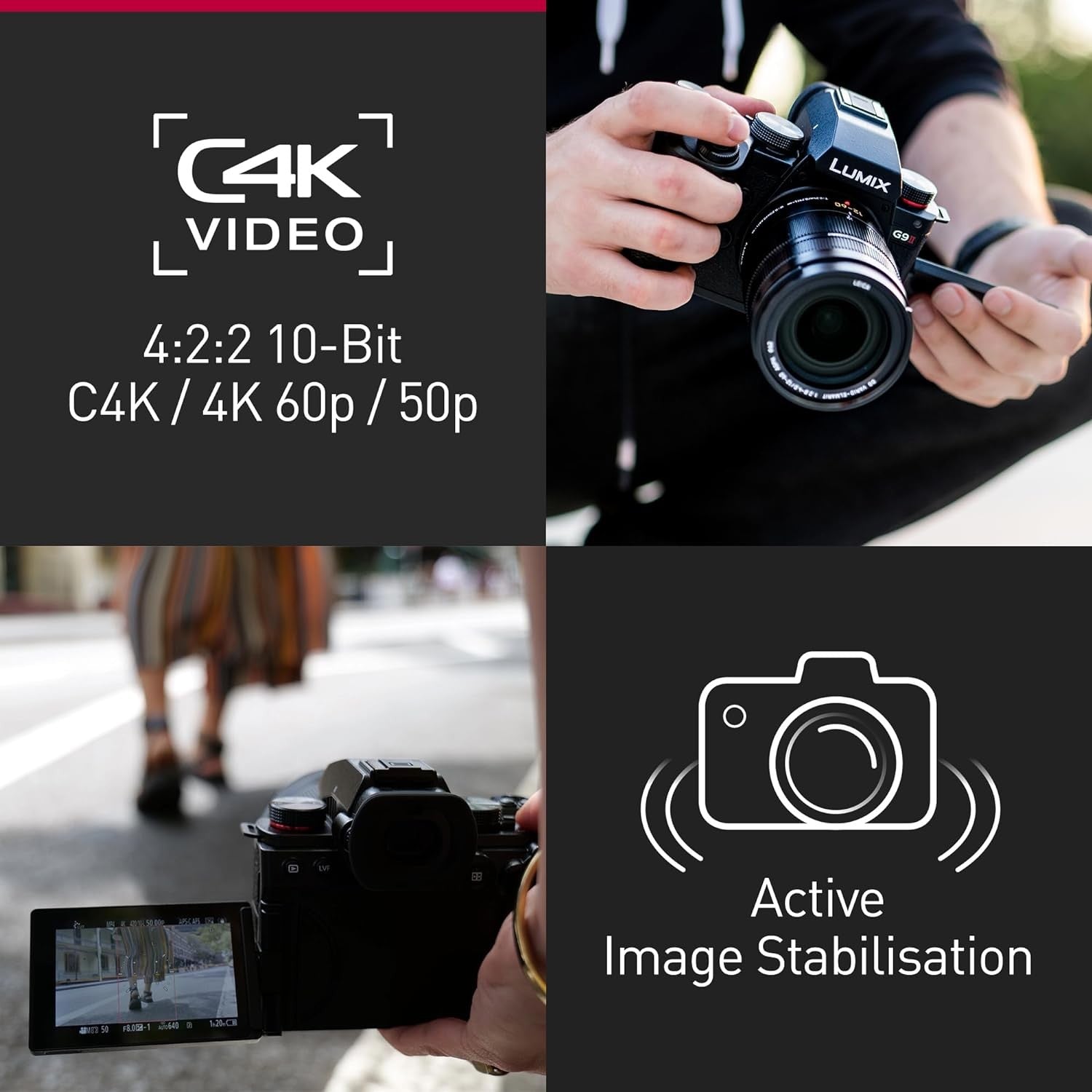 Panasonic Lumix G9 MII 12-60mm F3.5-5.6 GARANZIA FOWA 4 ANNI ITALIA