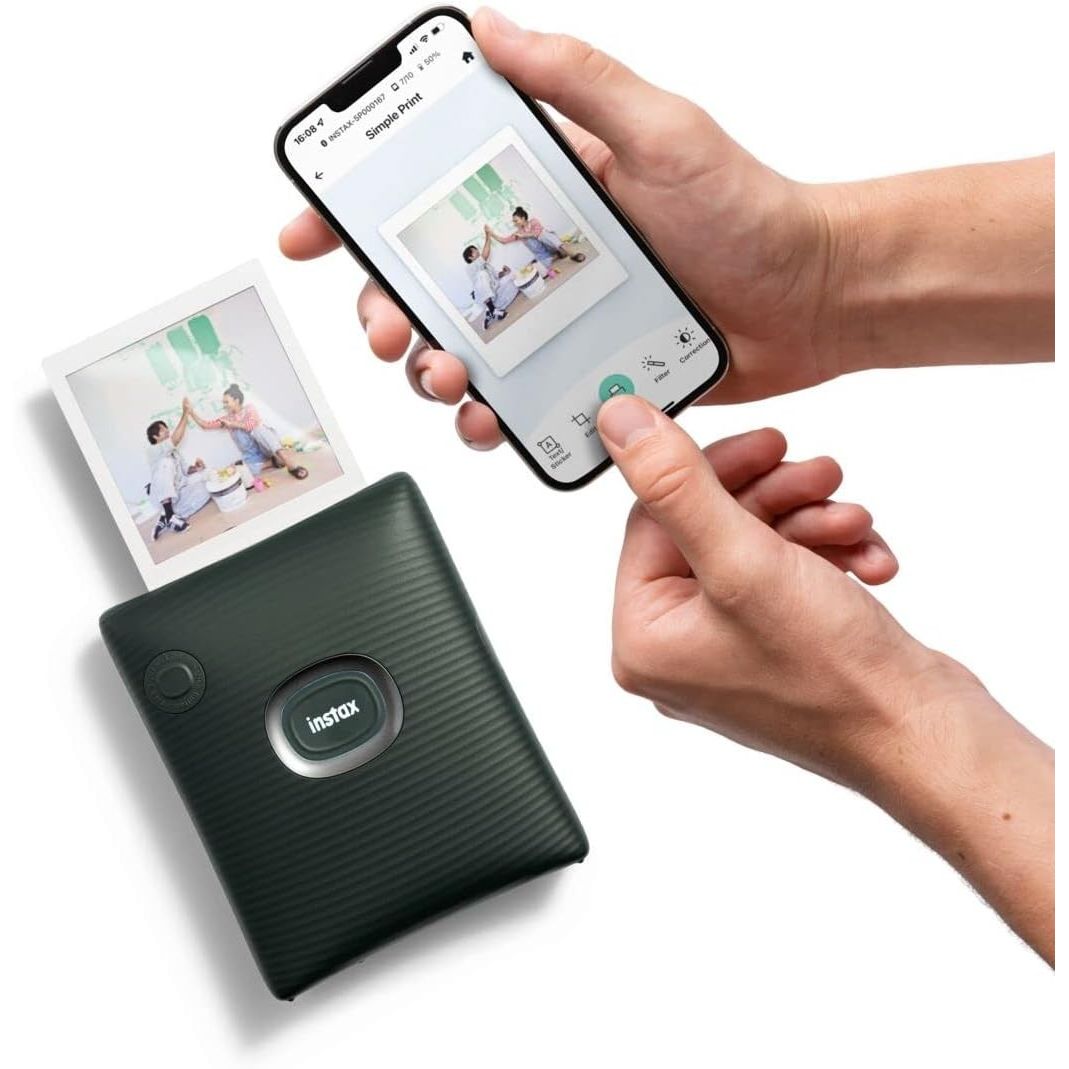 Fujifilm Instax SQUARE Link PRINTER GREEN GARANZIA UFFICIALE ITALIA 2 ANNI