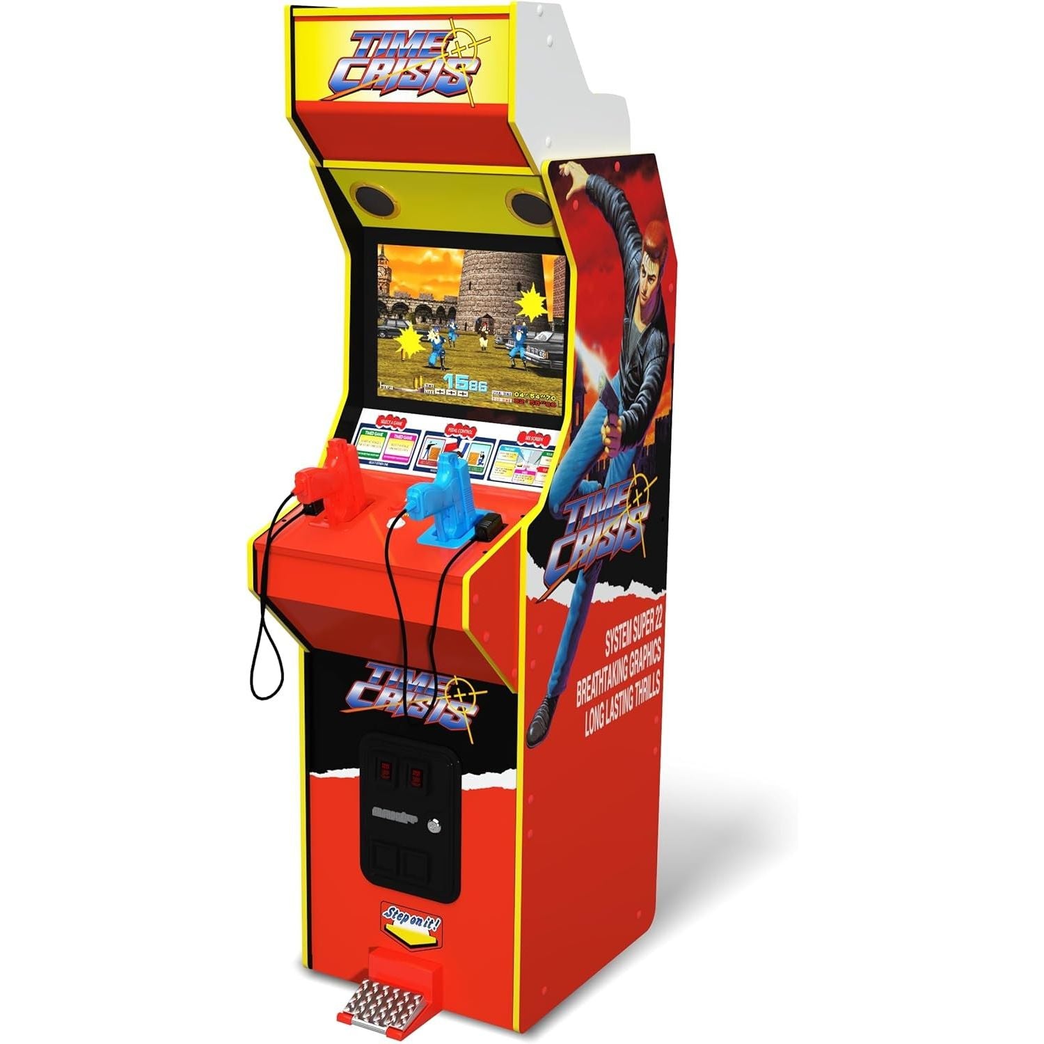 Arcade1UP TIME CRISIS GARANZIA UFFICIALE POLYPHOTO 2 ANNI