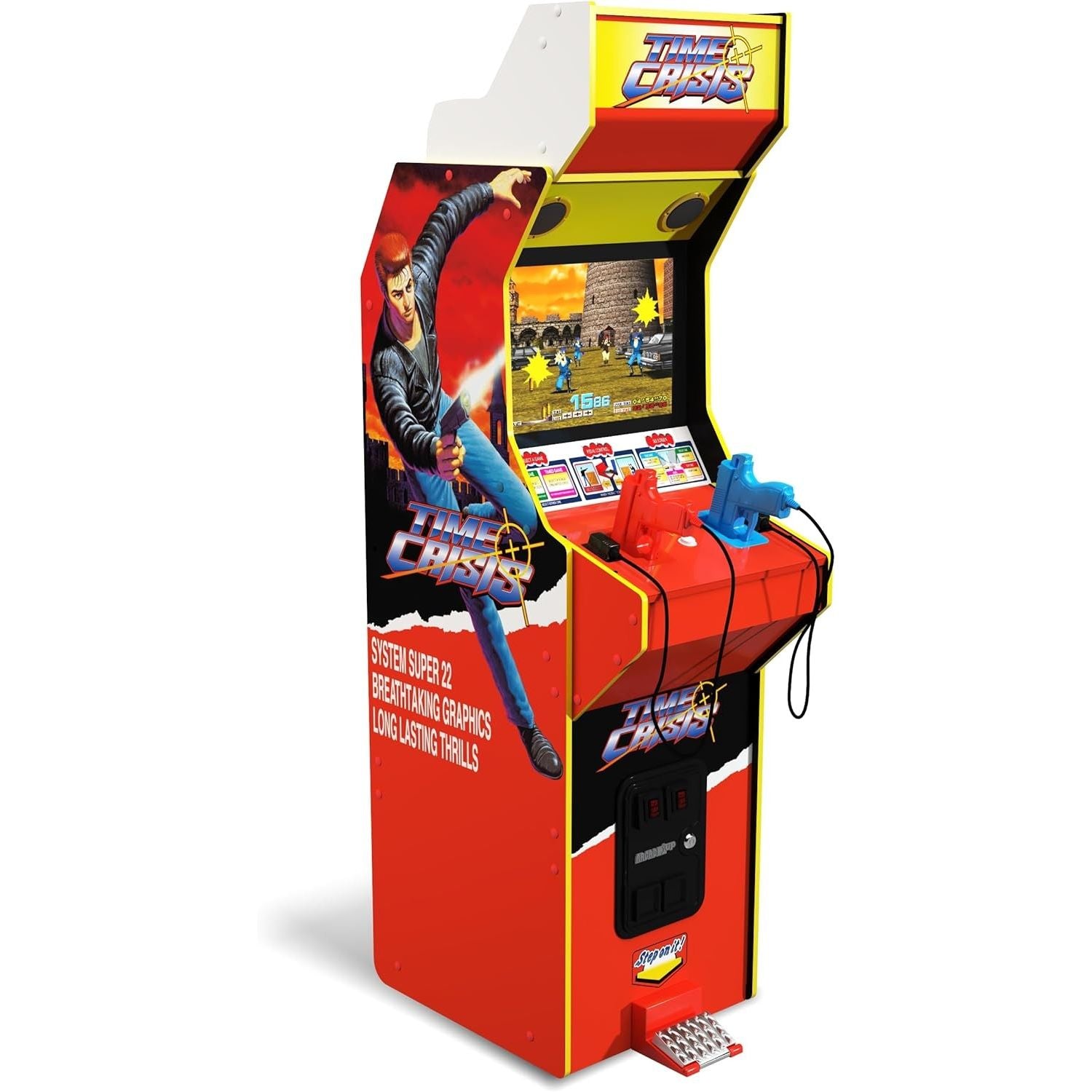 Arcade1UP TIME CRISIS GARANZIA UFFICIALE POLYPHOTO 2 ANNI