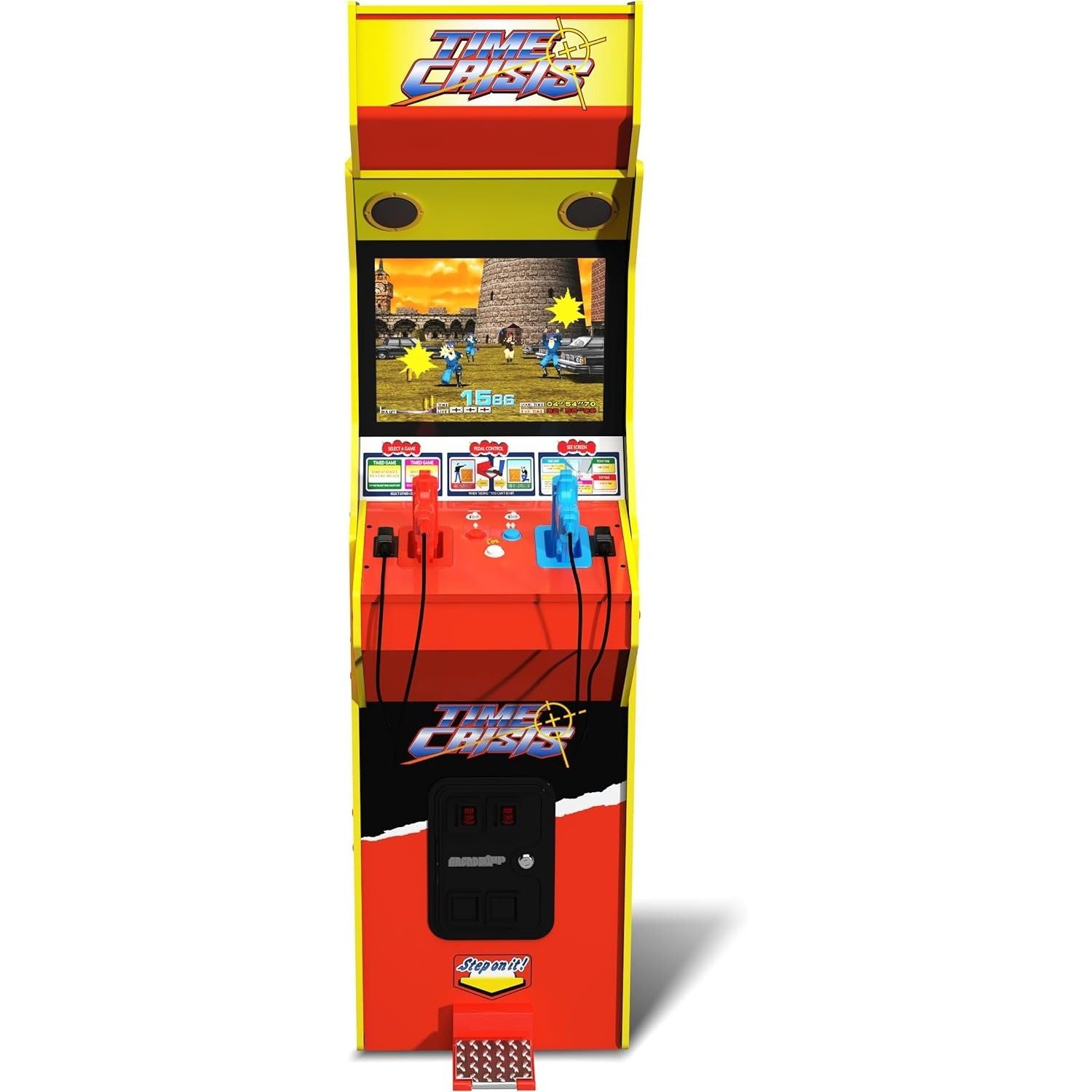 Arcade1UP TIME CRISIS GARANZIA UFFICIALE POLYPHOTO 2 ANNI