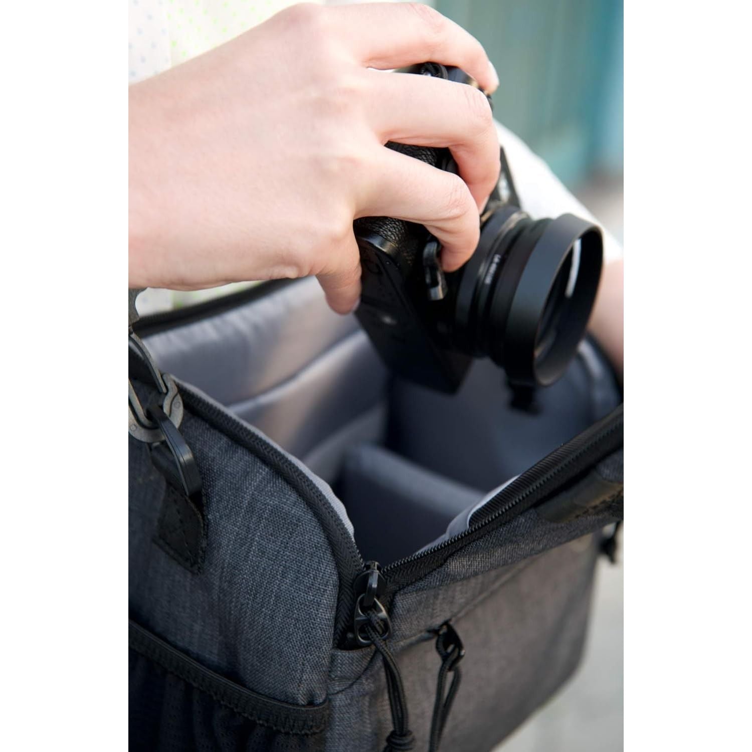 TAMRAC TREDWIND ZOOM 1.4 ,Borsa a Tracolla Grey