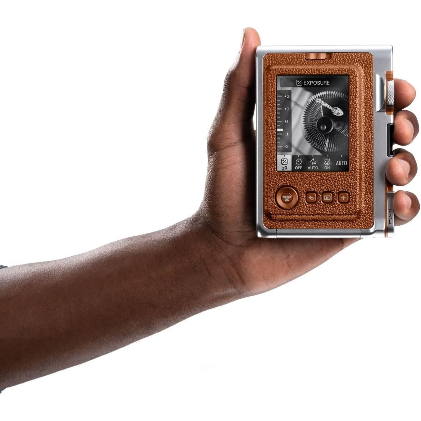 Fujifilm Instax Mini EVO Hybride Brown GARANZIA UFFICIALE 2 ANNI ITALIA