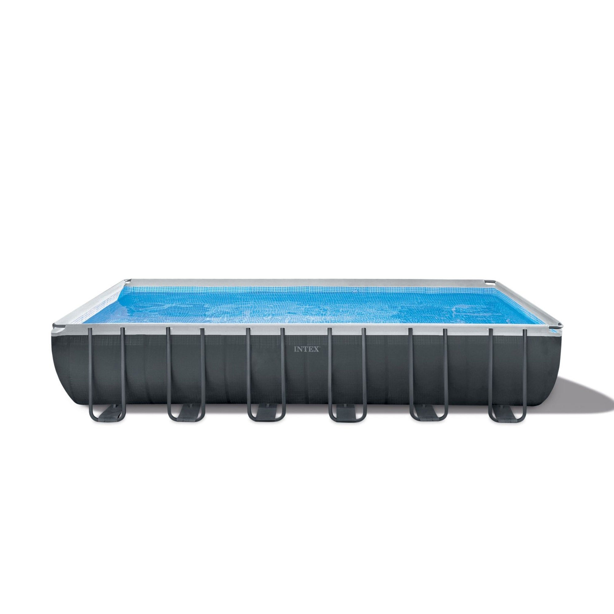 Intex 26368 Piscina Rettangolare Ultra XTR Frame 732x366x132 Cm Con Set Pallavolo Incluso