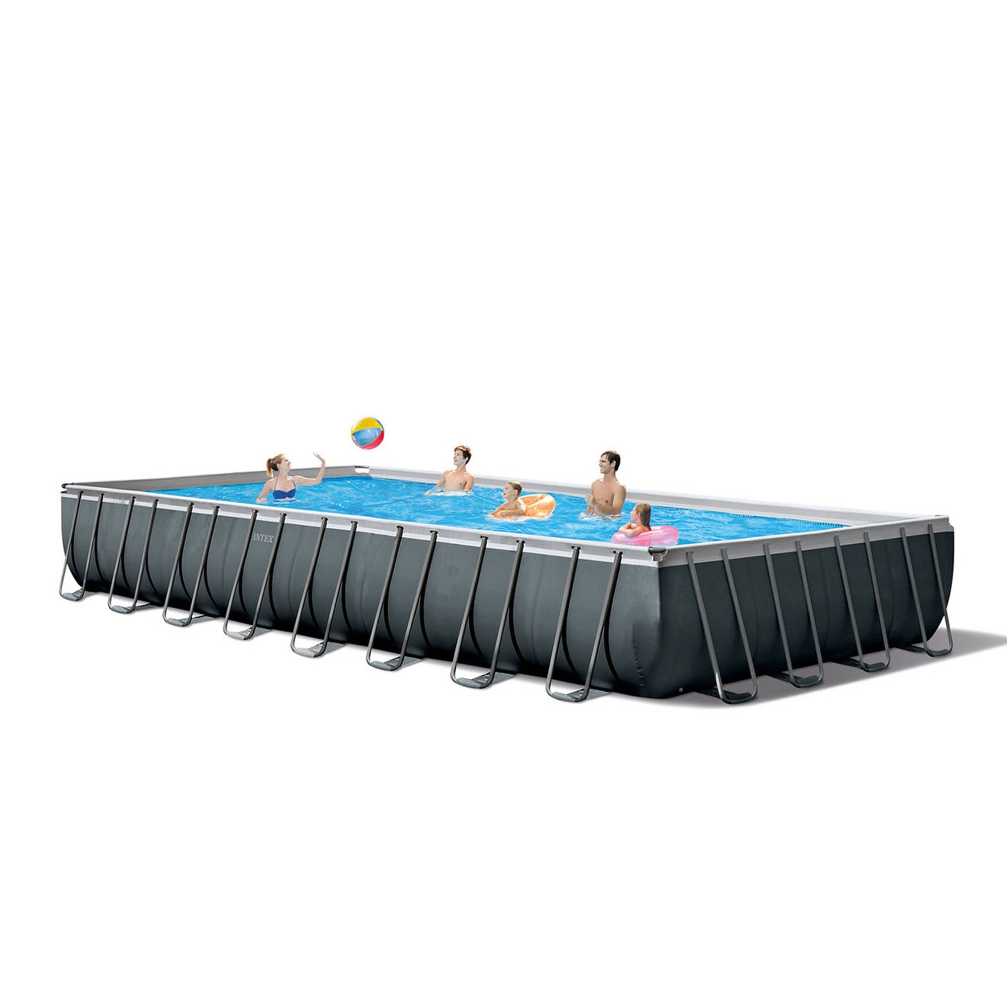 Intex 26374 Piscina Rettangolare Ultra XTR Frame 975x488x132 Cm Con Pompa Filtro Da 10500 L/h