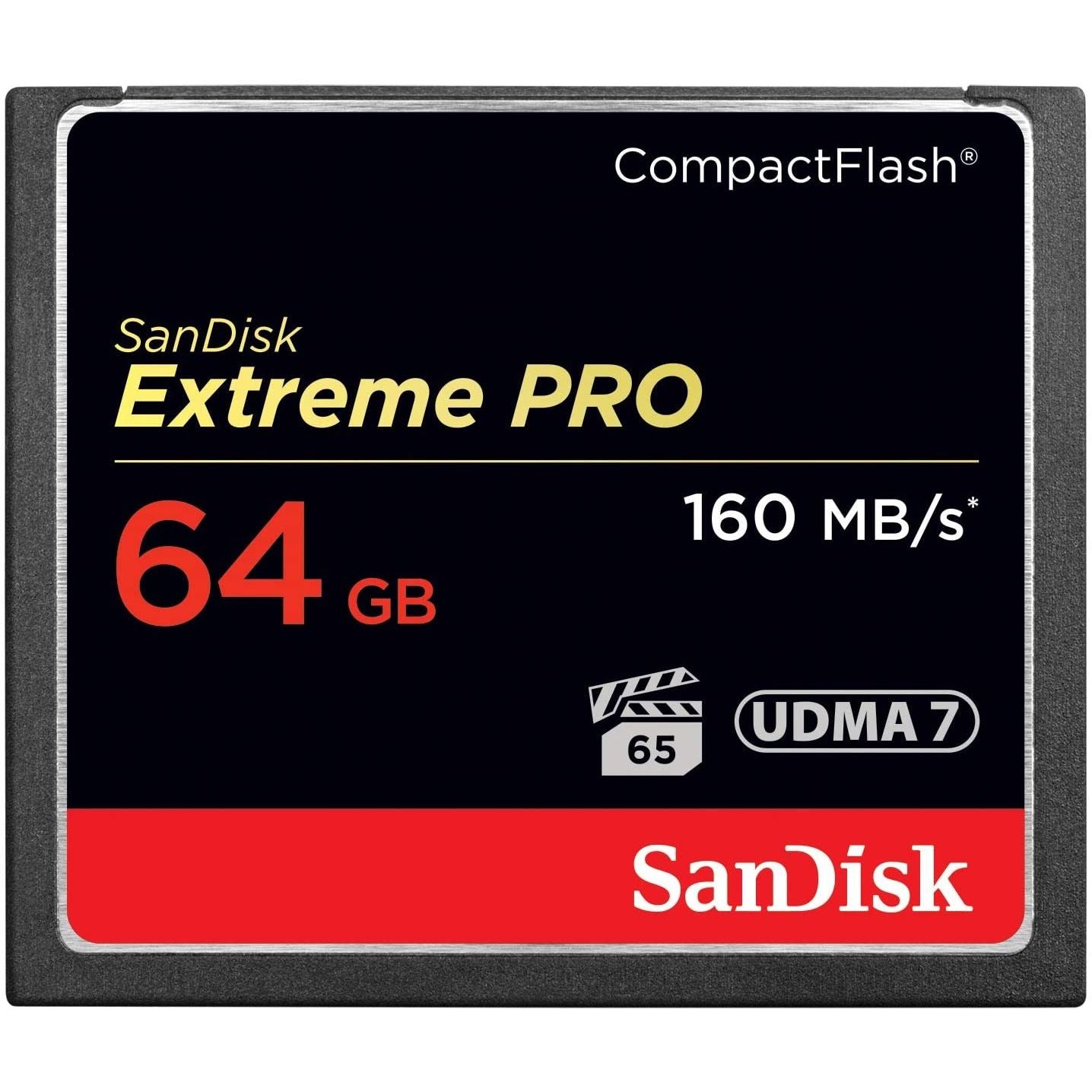 SanDisk Compact Flash ExtremePro 64GB + SanDisk Custodia Schede di Memoria