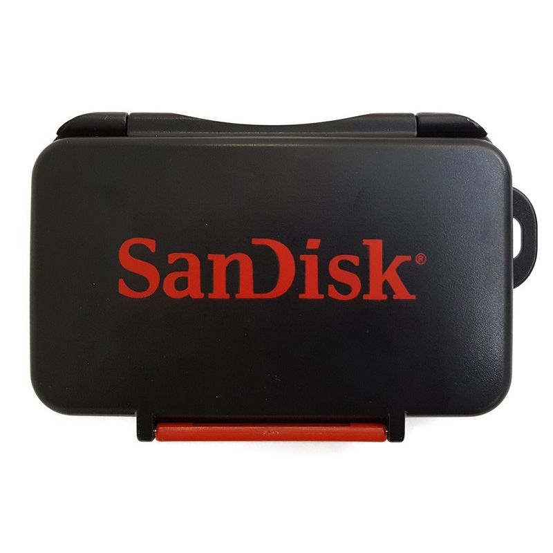 SanDisk Compact Flash ExtremePro 64GB + SanDisk Custodia Schede di Memoria
