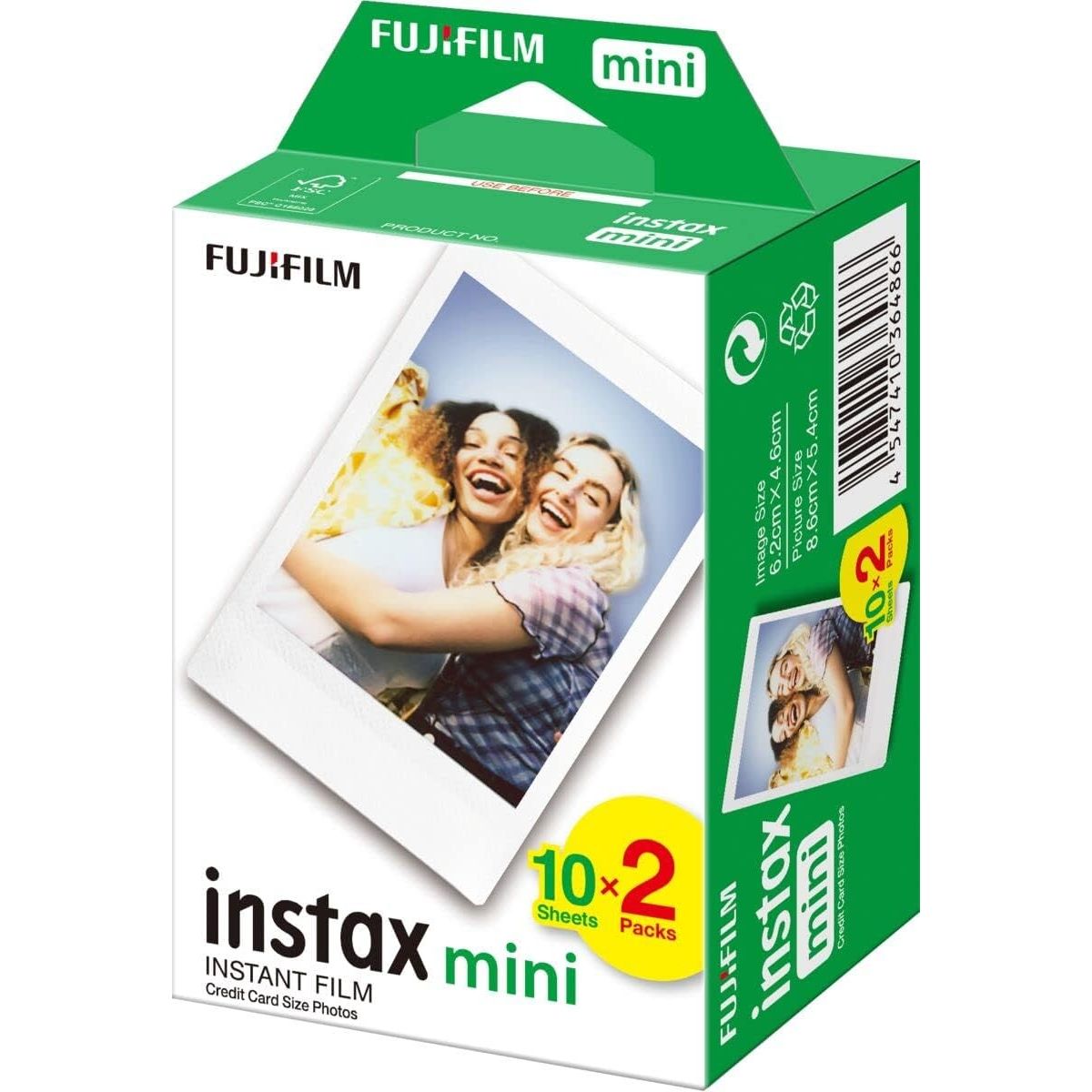 Fujifilm Instax Mini Film (Kit - 20 Scatti)