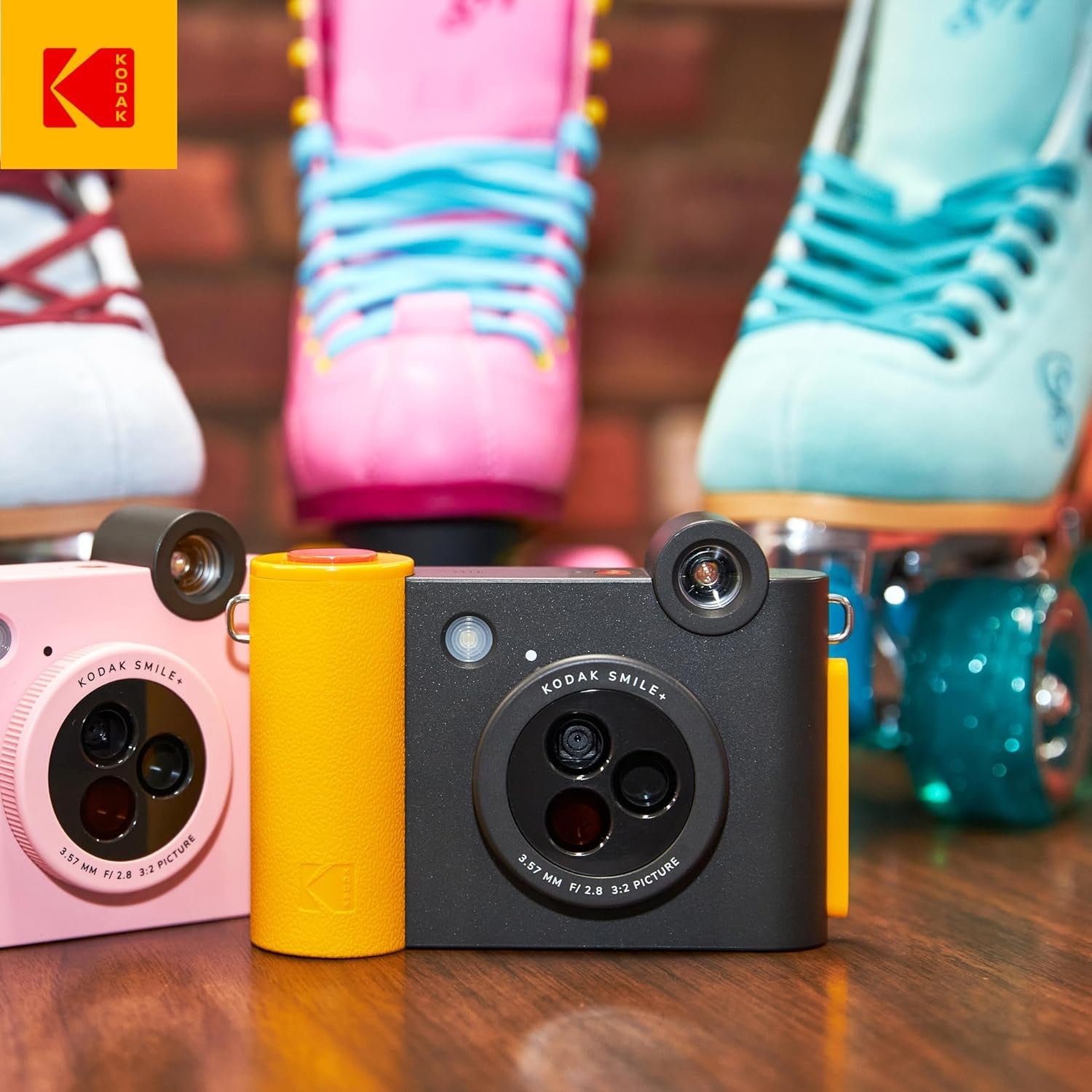 Kodak SMILE+ Black GARANZIA ITALIA POLYPHOTO 2 ANNI