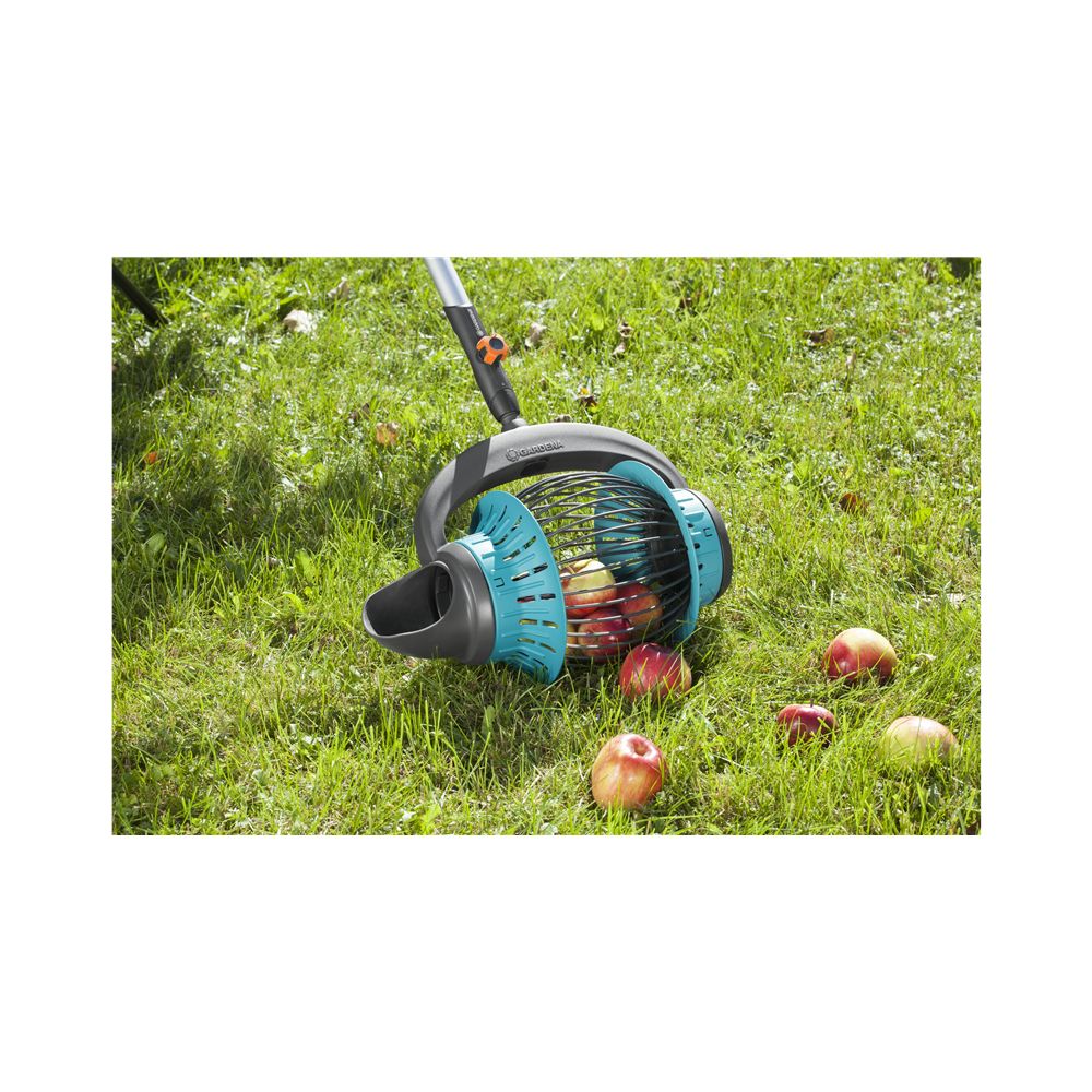 Gardena Rullo Raccoglifrutta Combisystem Per Raccogliere Foglie, Frutta e Oggetti Di Varie Dimensioni Senza Doversi Piegare