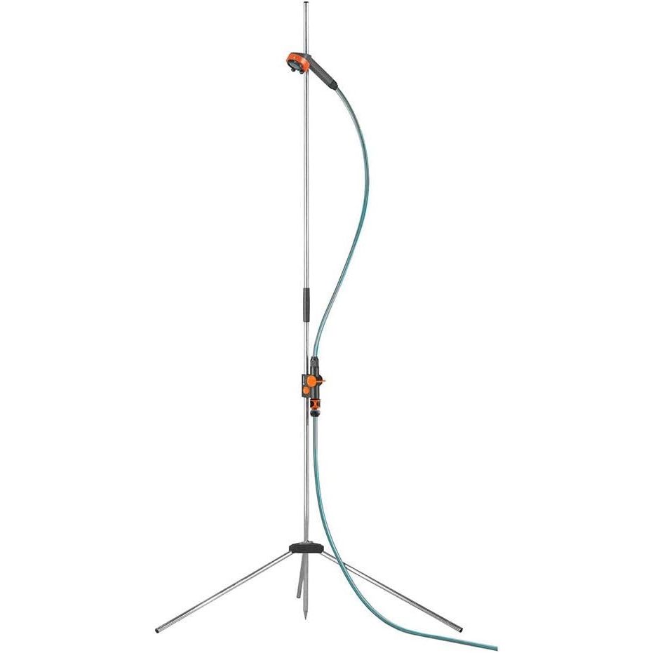 Gardena Doccia Da Giardino Modello Trio Con 2 Tipi Di Getto, Flusso Acqua Regolabile
