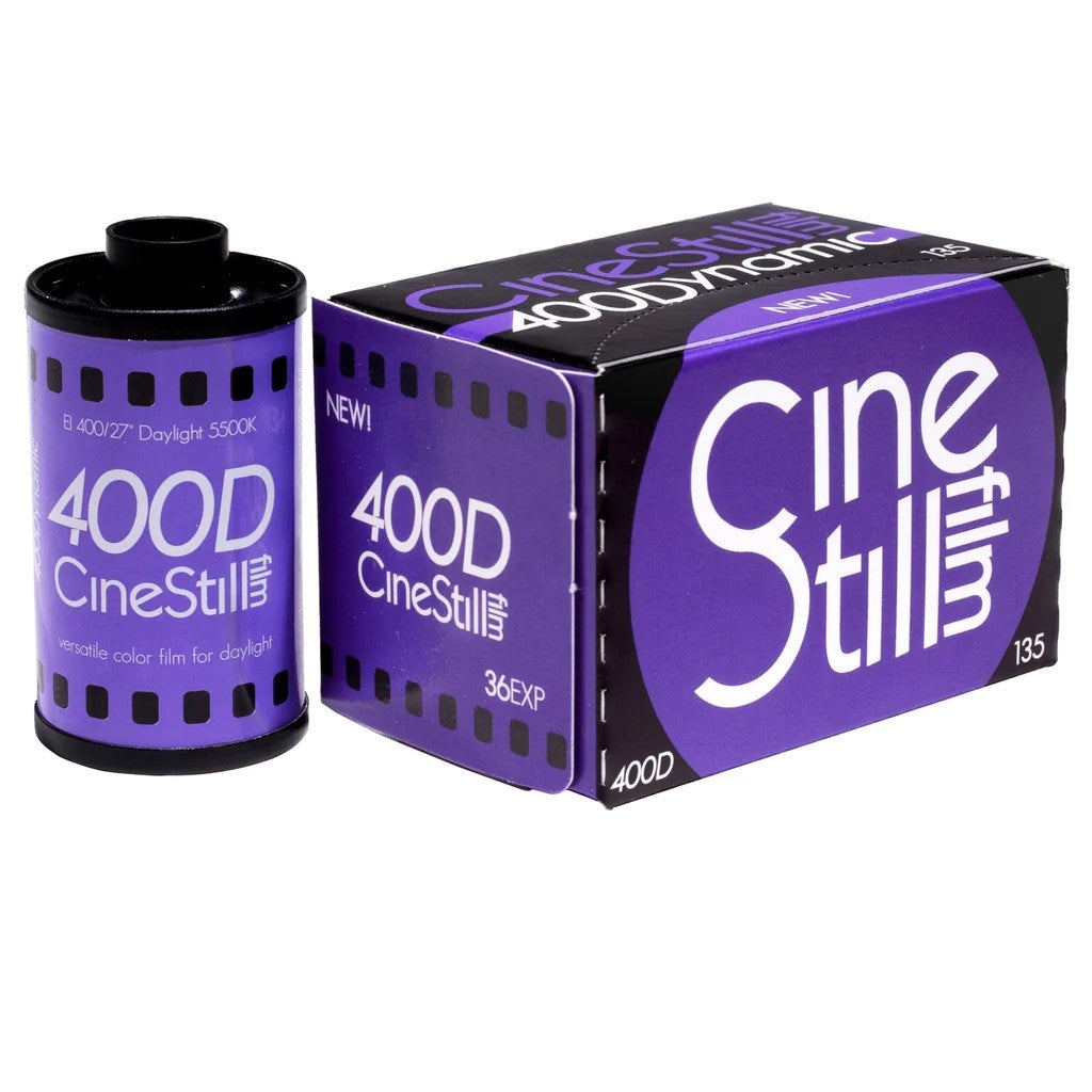 CineStill Dynamic 400 36 Black e White Film 135mm (Confezione da 5)