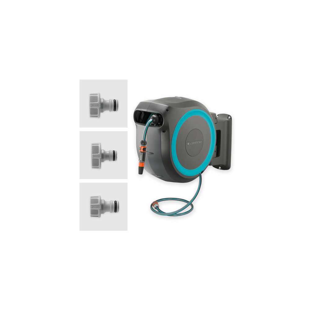 Gardena Avvolgitubo A Parete RollUp XL 35m Colore Turchese