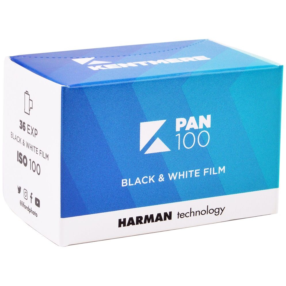 KENTEMERE PAN 100 36 BLACK E WHITE 135mm (Confezione da 1)