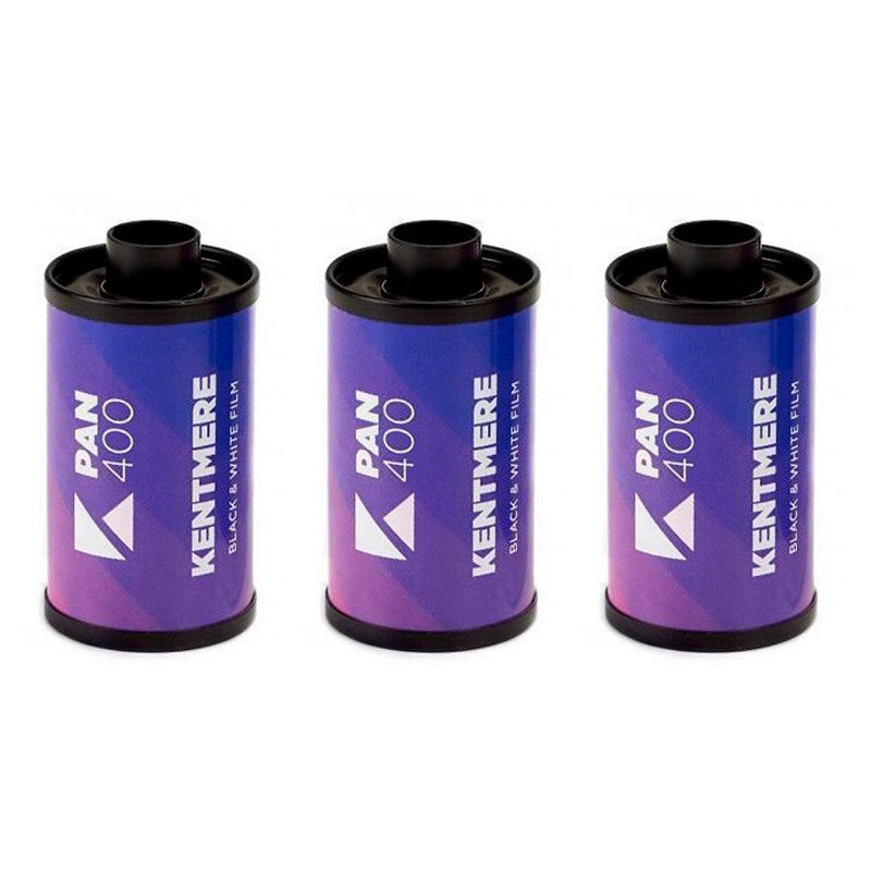 KENTEMERE PAN 400 24 BLACK E WHITE 135mm (Confezione da 3)