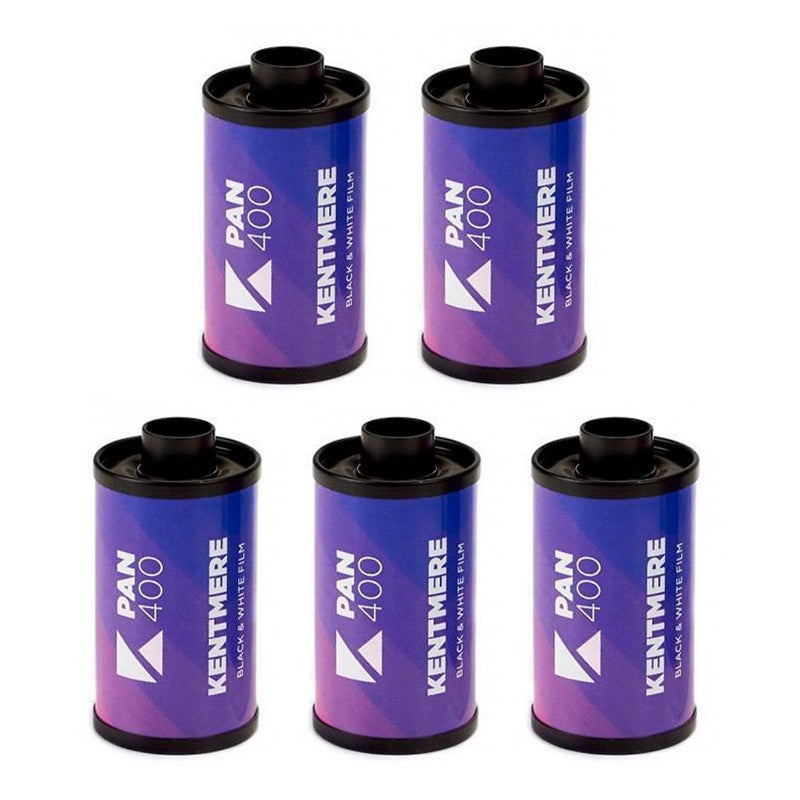 KENTEMERE PAN 400 24 BLACK E WHITE 135mm (Confezione da 5)
