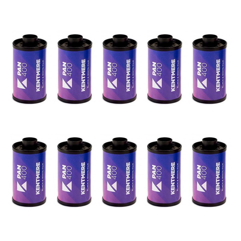 KENTEMERE PAN 400 24 BLACK E WHITE 135mm (Confezione da 10)