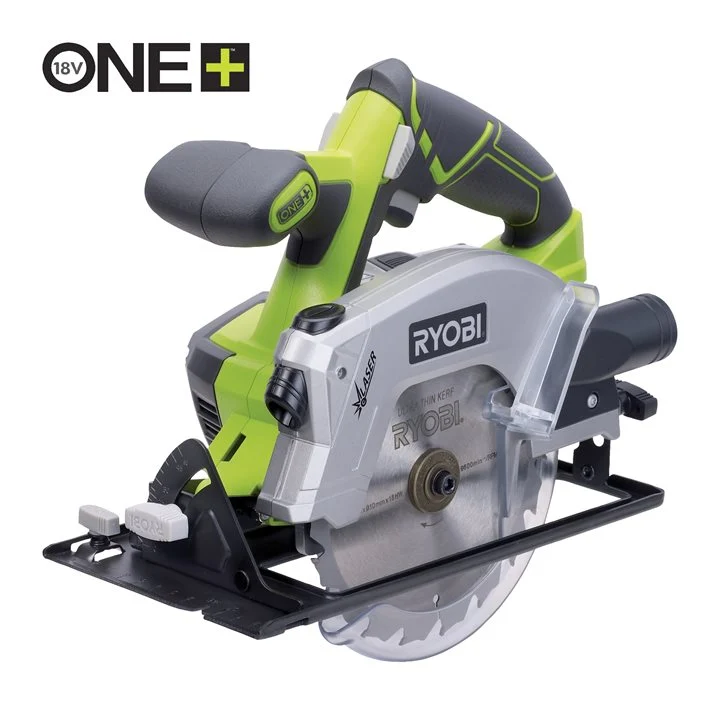 Ryobi Kit 4 Utensili Trapano Avvitatore Sega Circolare Sega a Gattuccio Torcia E Due Batterie