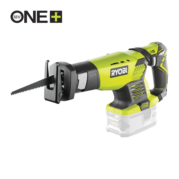 Ryobi Kit 4 Utensili Trapano Avvitatore Sega Circolare Sega a Gattuccio Torcia E Due Batterie